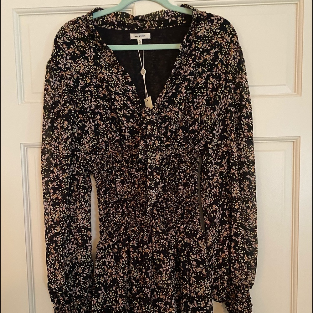Max Studio NWT BOHO Mid-Calf dress